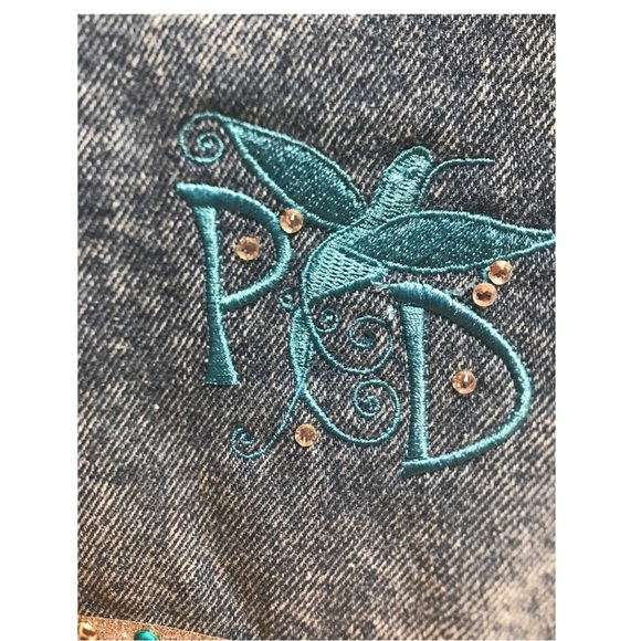 Silver Heel Floral Diva Jean Jacket - Picture 5 of 11